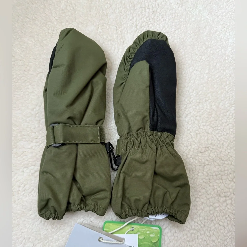 Kid’s wheat MITTENS TECH snow gloves 3-5Y 6-8Y